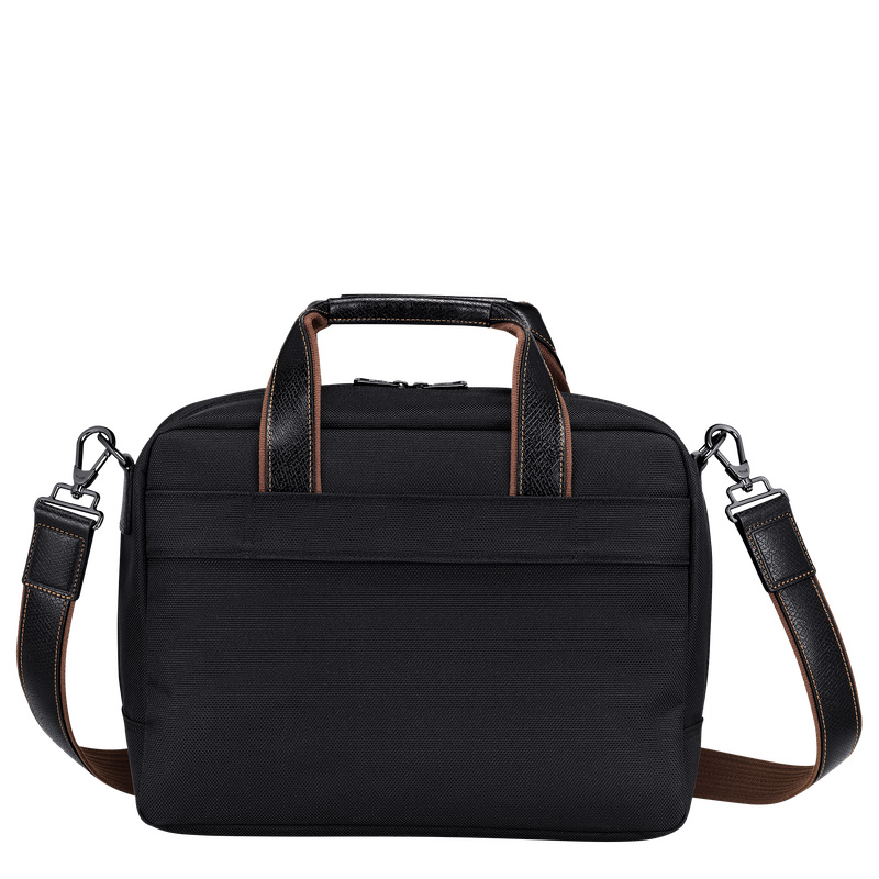 Bolsas De Viagem Longchamp Boxford S Travel bag Feminino Pretas | LC-MEUS5397