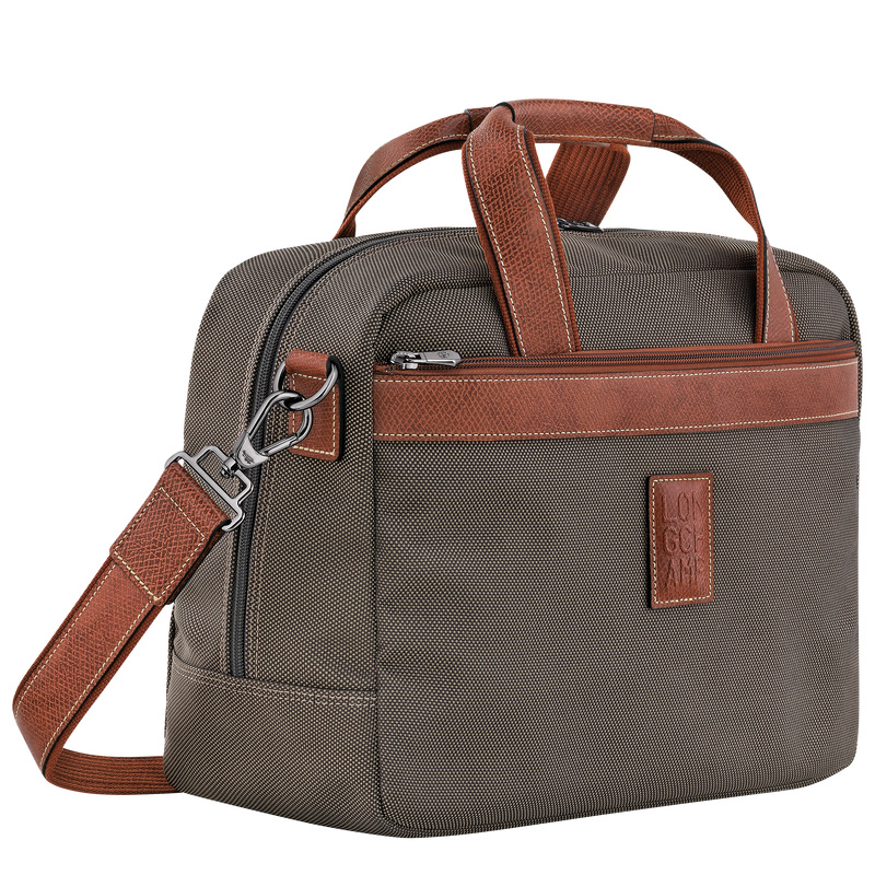Bolsas De Viagem Longchamp Boxford S Travel bag Feminino Marrom | LC-KLKL2796