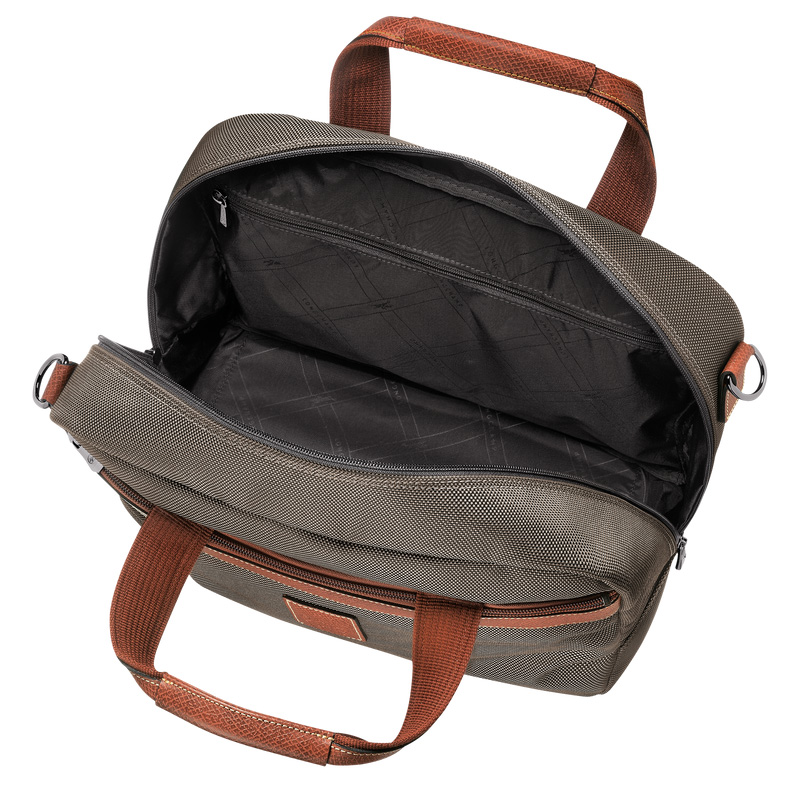 Bolsas De Viagem Longchamp Boxford S Travel bag Feminino Marrom | LC-KLKL2796