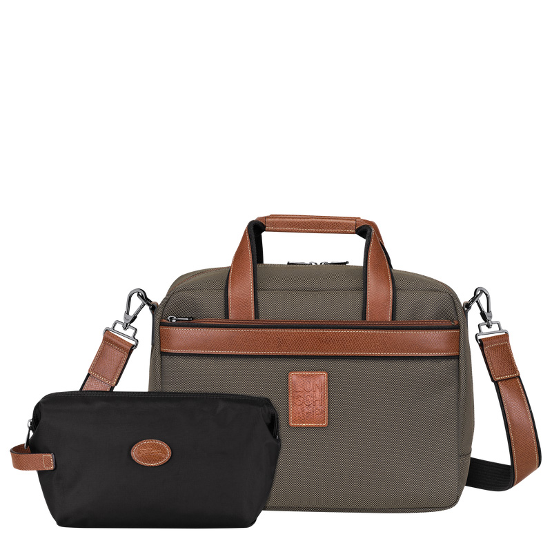 Bolsas De Viagem Longchamp Boxford S Travel bag Feminino Marrom | LC-KLKL2796