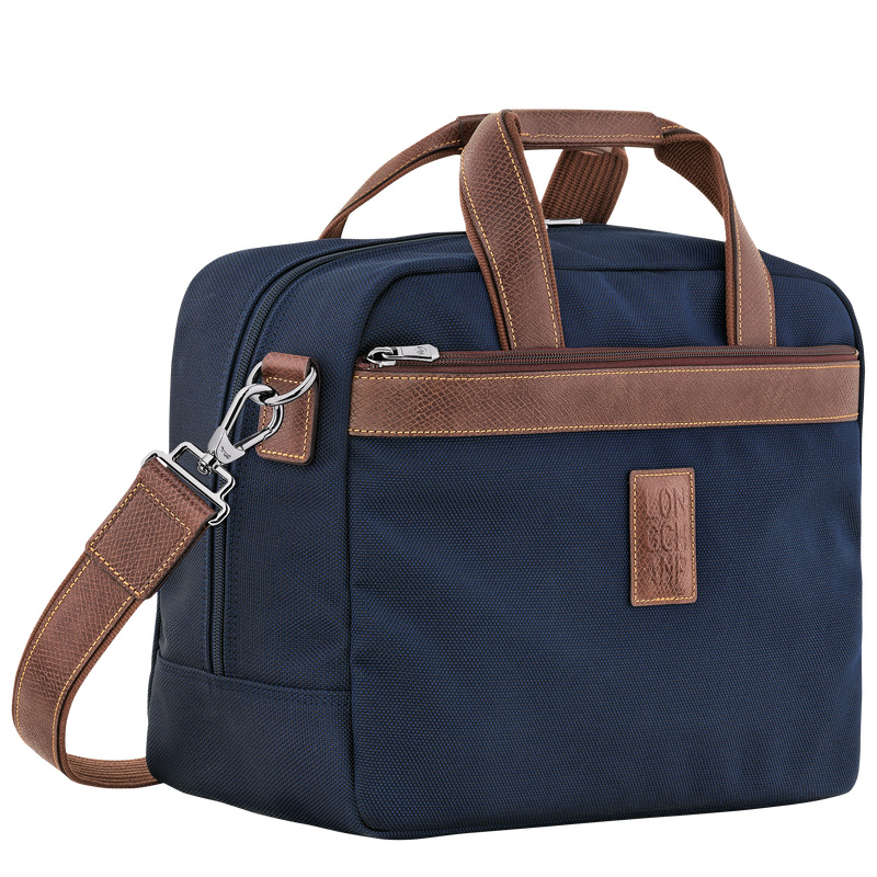 Bolsas De Viagem Longchamp Boxford S Travel bag Masculino Azuis | LC-KJDX5453