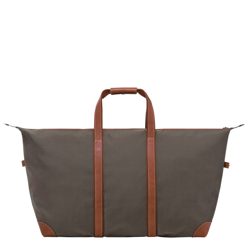 Bolsas De Viagem Longchamp Boxford XL Travel bag Feminino Marrom | LC-TCZF4825