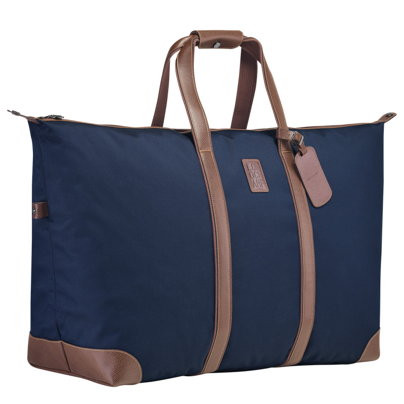 Bolsas De Viagem Longchamp Boxford XL Travel bag Feminino Azuis | LC-IZVD2059