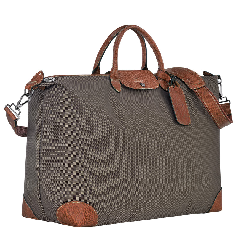 Bolsas De Viagem Longchamp Boxford XL Travel bag Masculino Marrom | LC-FSTX1461