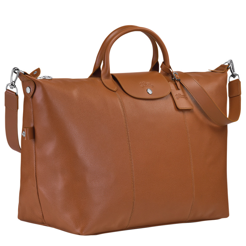 Bolsas De Viagem Longchamp Le Foulonné L Travel bag Feminino Caramel | LC-UPNI9488
