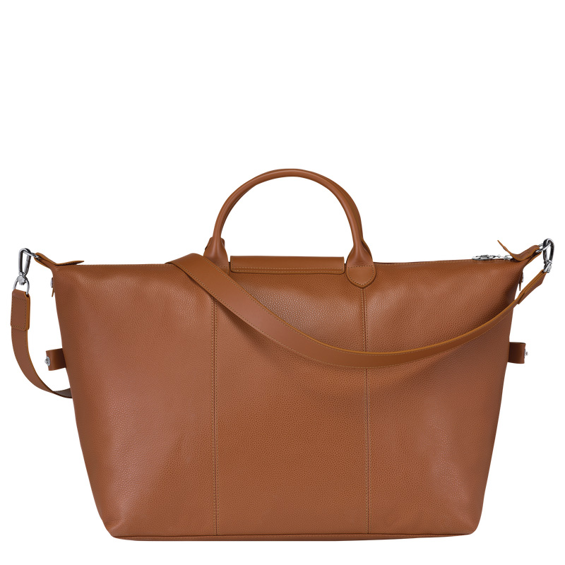Bolsas De Viagem Longchamp Le Foulonné L Travel bag Feminino Caramel | LC-UPNI9488