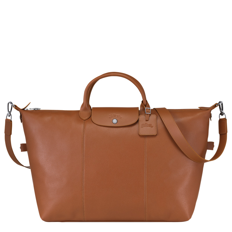 Bolsas De Viagem Longchamp Le Foulonné L Travel bag Feminino Caramel | LC-UPNI9488