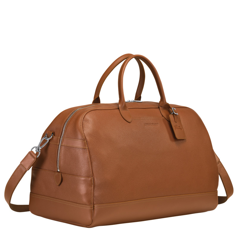 Bolsas De Viagem Longchamp Le Foulonné L Travel bag Masculino Caramel | LC-DKXA4443