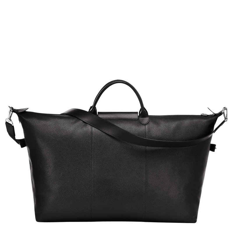 Bolsas De Viagem Longchamp Le Foulonné L Travel bag Masculino Pretas | LC-QTNG7839