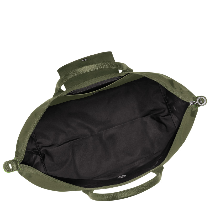 Bolsas De Viagem Longchamp Le Pliage Green L Travel bag Feminino Forest | LC-MQYA0728