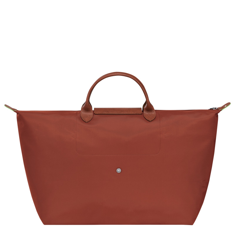 Bolsas De Viagem Longchamp Le Pliage Green L Travel bag Masculino Chestnut | LC-APBE6526