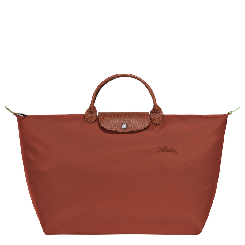 Bolsas De Viagem Longchamp Le Pliage Green L Travel bag Masculino Chestnut | LC-APBE6526