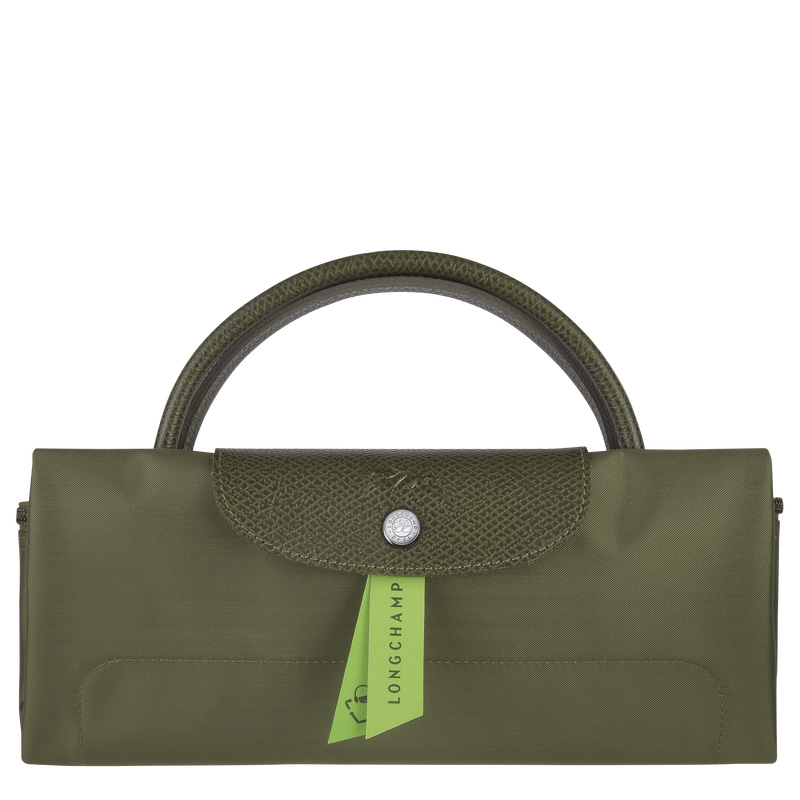 Bolsas De Viagem Longchamp Le Pliage Green L Travel bag Masculino Forest | LC-PUGS1787