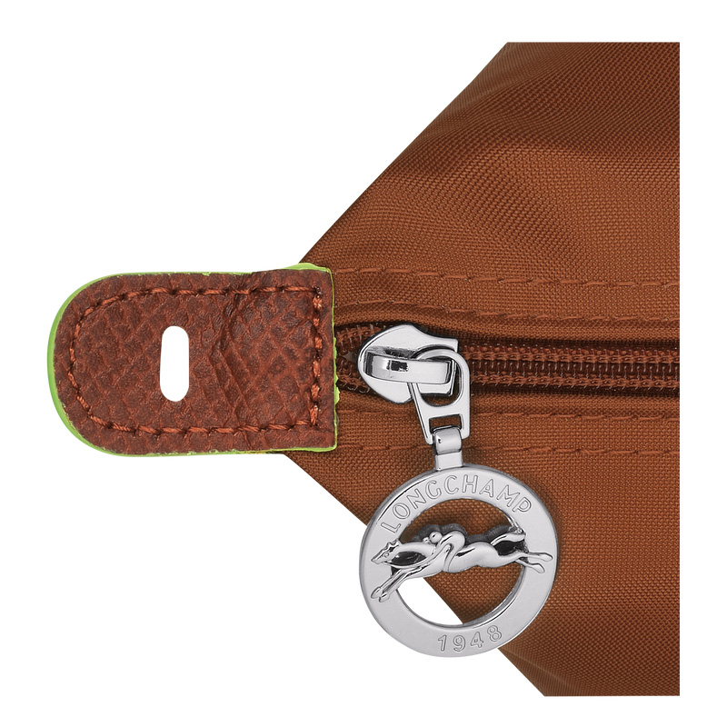 Bolsas De Viagem Longchamp Le Pliage Green L Travel bag Masculino Cognac | LC-MKGT9177