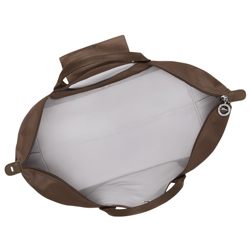 Bolsas De Viagem Longchamp Le Pliage Green L Travel bag Masculino Terra | LC-WKLT0783