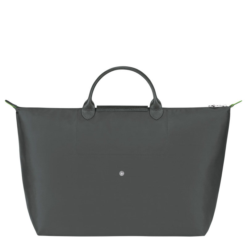 Bolsas De Viagem Longchamp Le Pliage Green L Travel bag Masculino Graphite | LC-PFDN7652