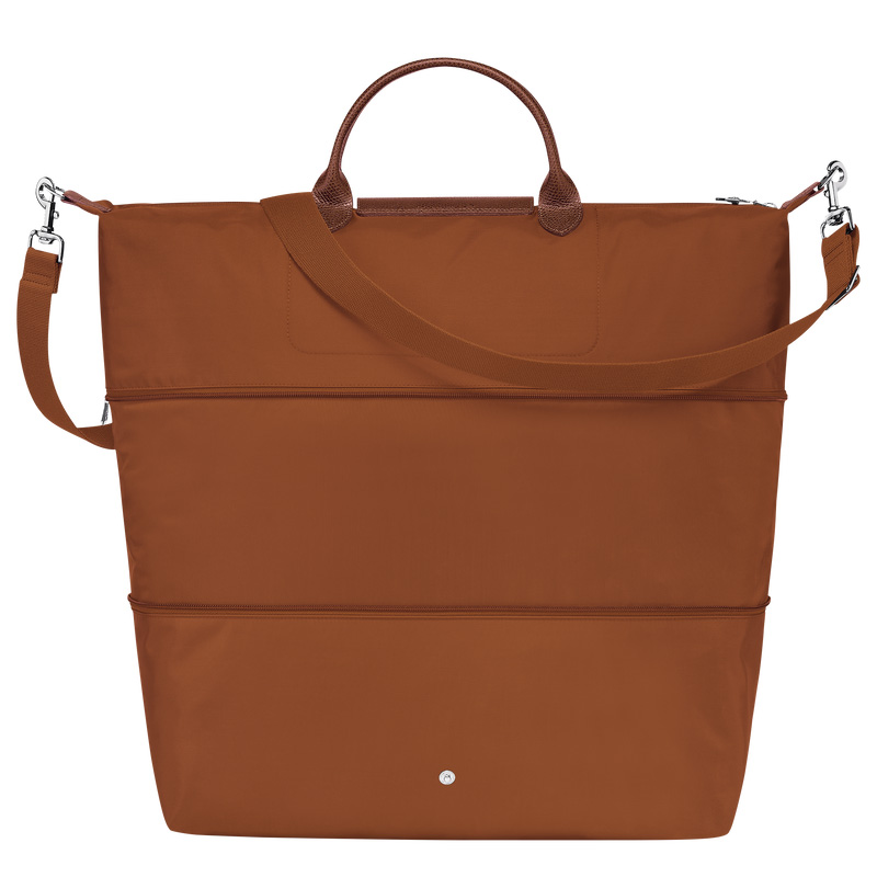 Bolsas De Viagem Longchamp Le Pliage Green Travel bag expandable Feminino Cognac | LC-AIBT5958