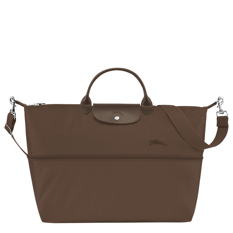 Bolsas De Viagem Longchamp Le Pliage Green Travel bag expandable Feminino Terra | LC-MXZT6251