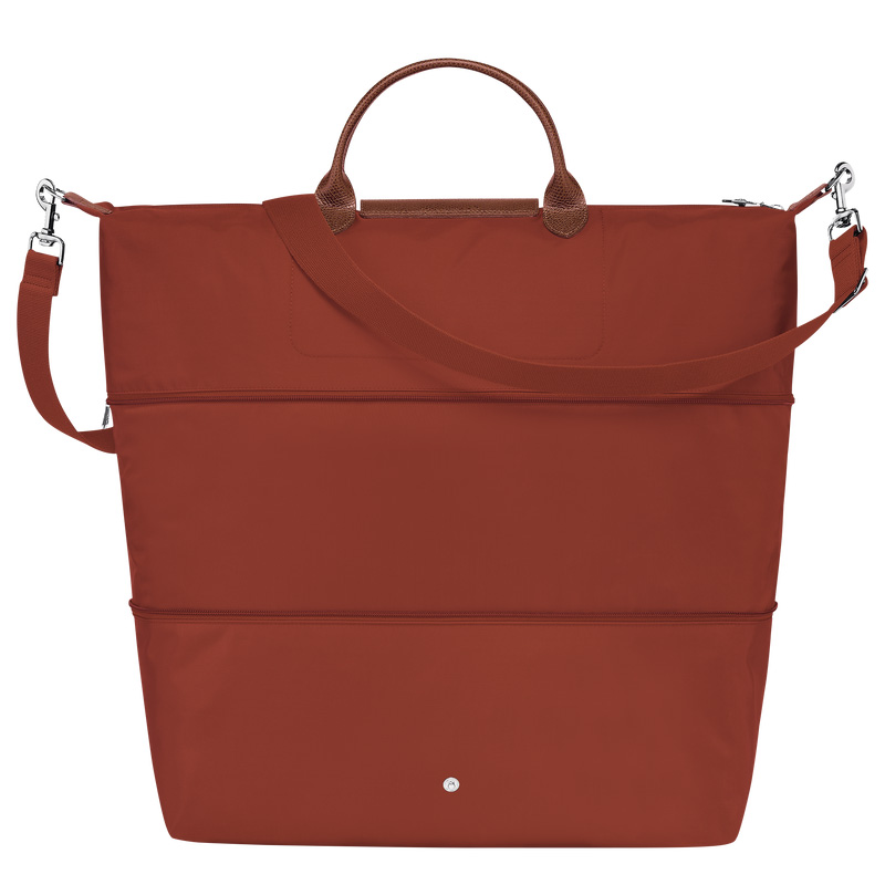 Bolsas De Viagem Longchamp Le Pliage Green Travel bag expandable Masculino Chestnut | LC-NBBR0764