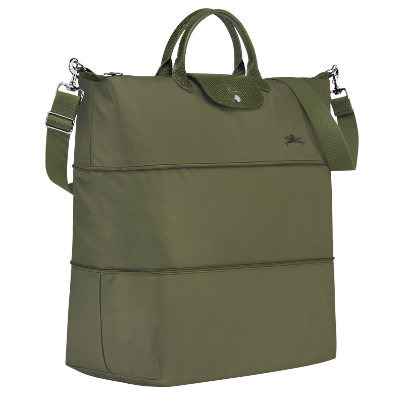Bolsas De Viagem Longchamp Le Pliage Green Travel bag expandable Masculino Forest | LC-IJRJ2763
