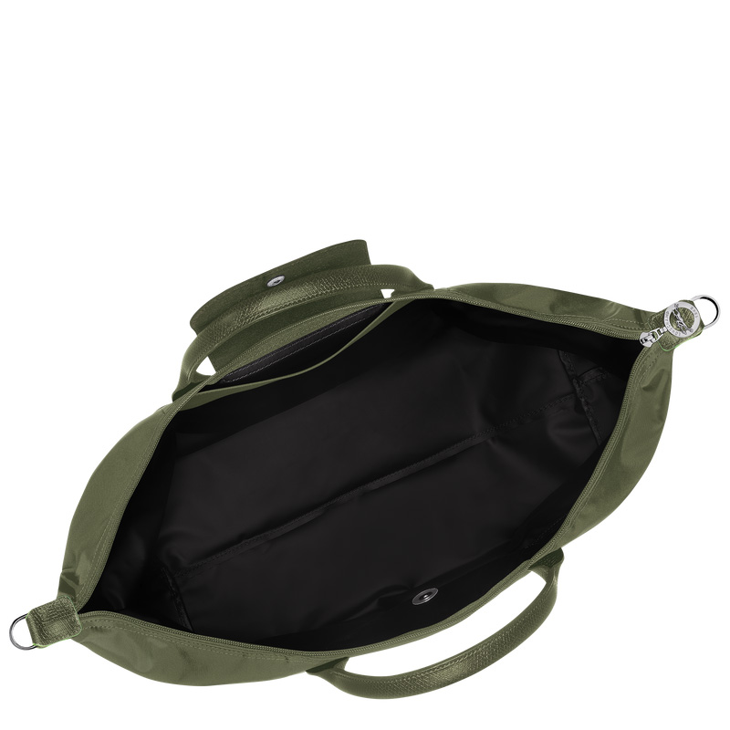 Bolsas De Viagem Longchamp Le Pliage Green Travel bag expandable Masculino Forest | LC-IJRJ2763