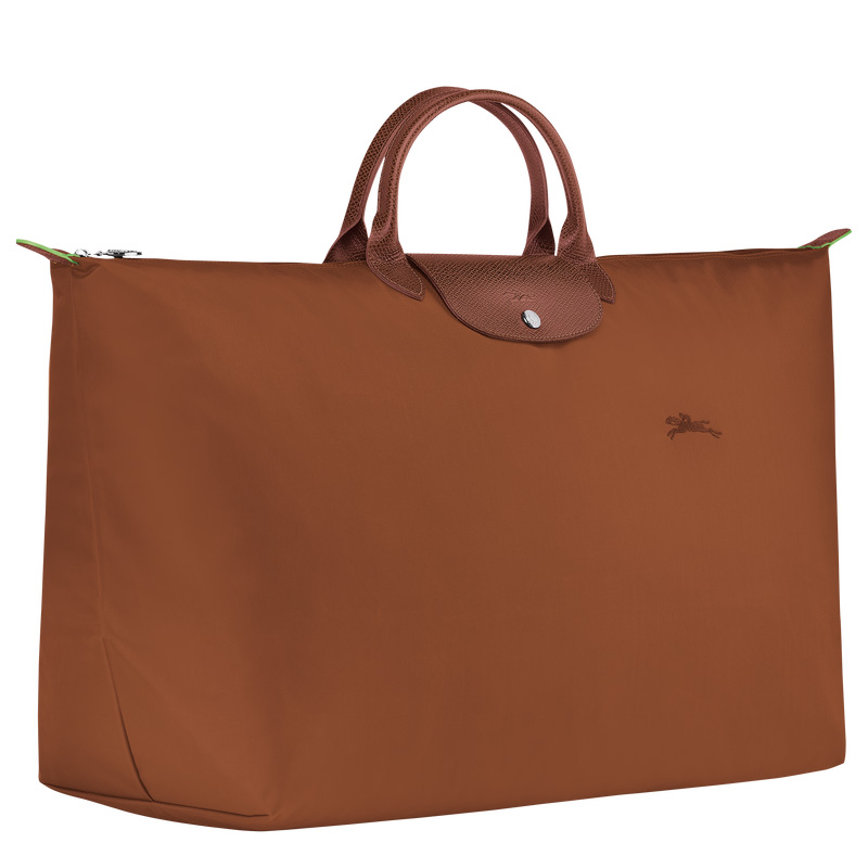 Bolsas De Viagem Longchamp Le Pliage Green XL Travel bag Masculino Cognac | LC-DWFA1971
