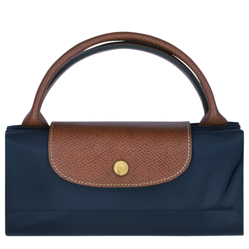 Bolsas De Viagem Longchamp Le Pliage Original L Travel bag Feminino Azul Marinho | LC-YMBY2781