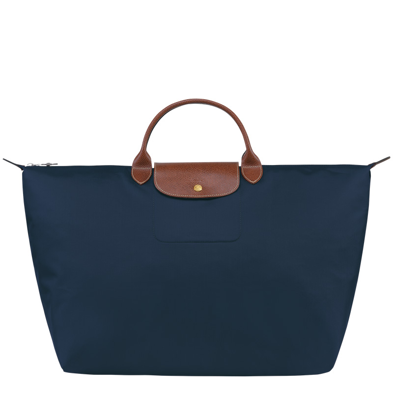 Bolsas De Viagem Longchamp Le Pliage Original L Travel bag Feminino Azul Marinho | LC-YMBY2781