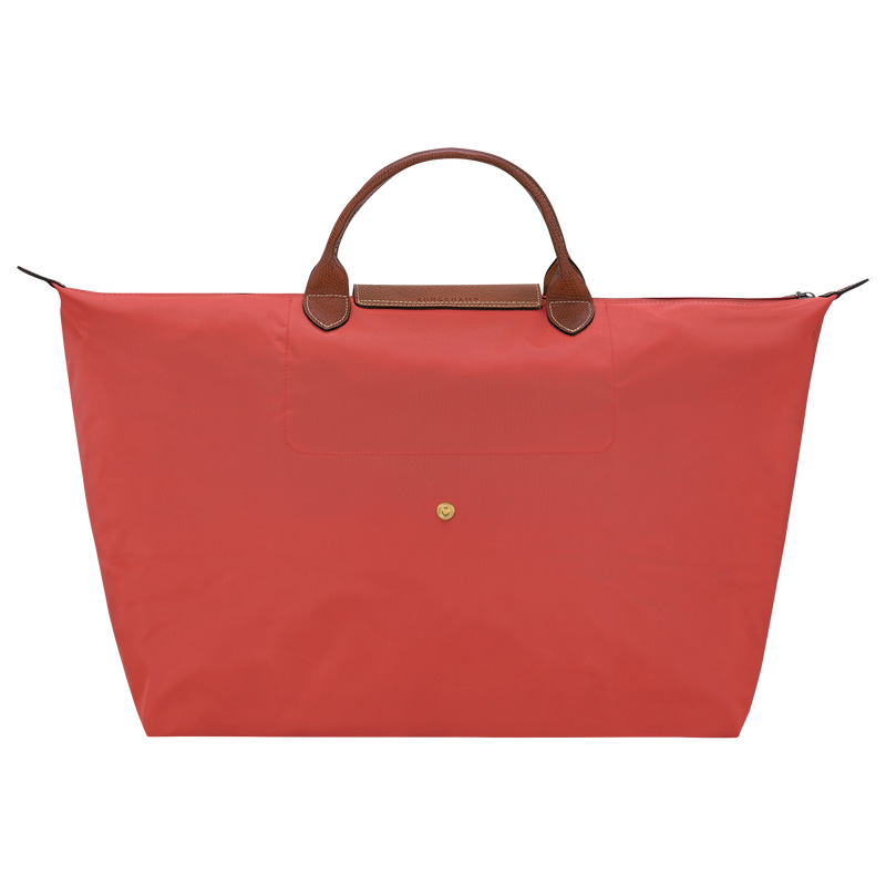 Bolsas De Viagem Longchamp Le Pliage Original L Travel bag Feminino Tomato | LC-WRBT2116
