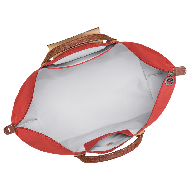 Bolsas De Viagem Longchamp Le Pliage Original L Travel bag Feminino Tomato | LC-WRBT2116