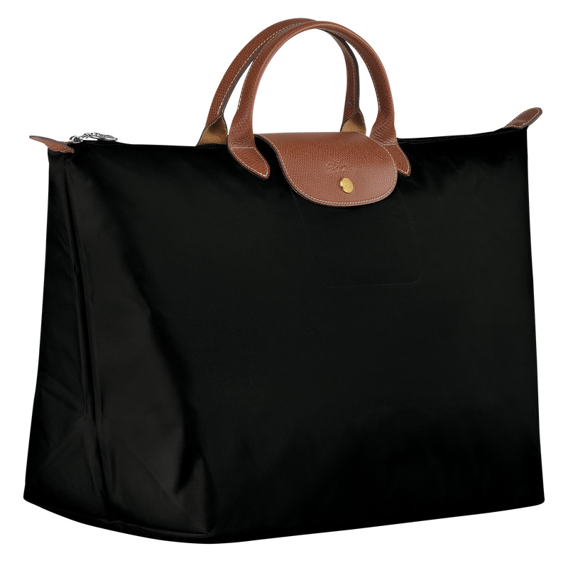 Bolsas De Viagem Longchamp Le Pliage Original L Travel bag Masculino Pretas | LC-SYUN1021