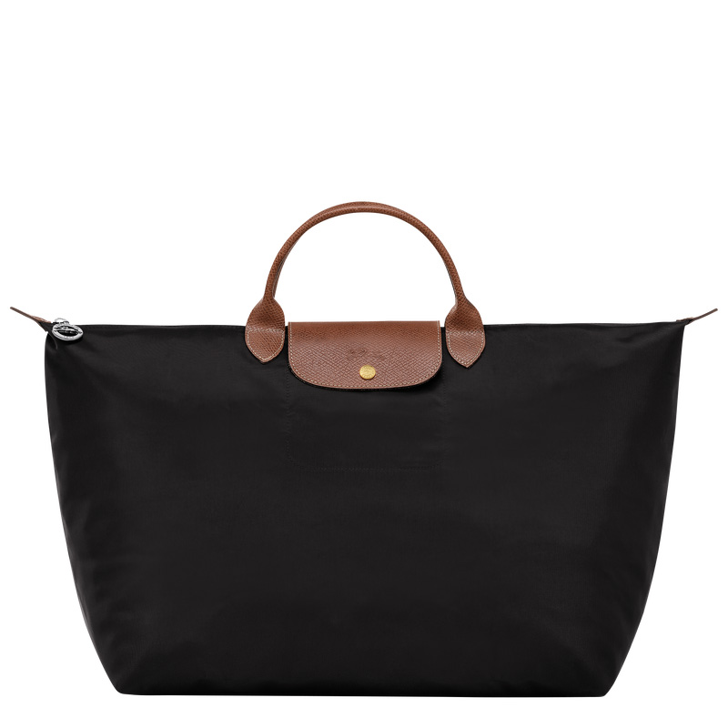 Bolsas De Viagem Longchamp Le Pliage Original L Travel bag Masculino Pretas | LC-SYUN1021
