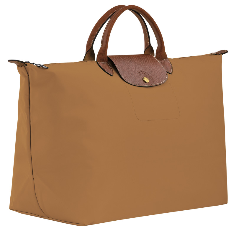 Bolsas De Viagem Longchamp Le Pliage Original L Travel bag Masculino Fawn | LC-ZANU7719