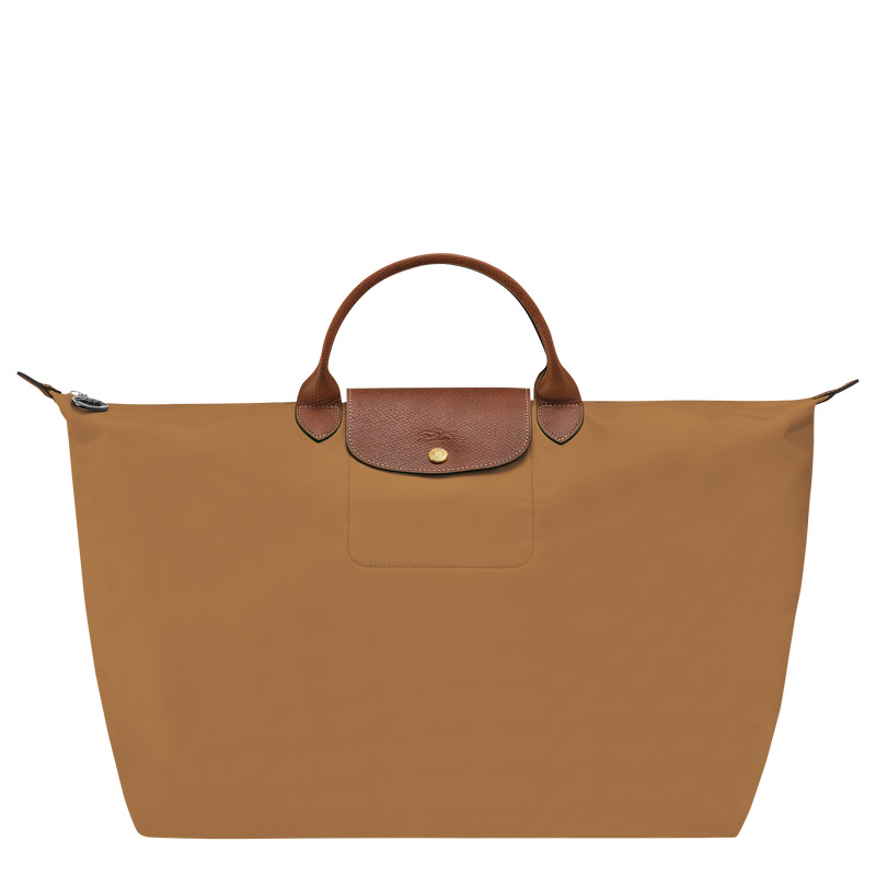 Bolsas De Viagem Longchamp Le Pliage Original L Travel bag Masculino Fawn | LC-ZANU7719