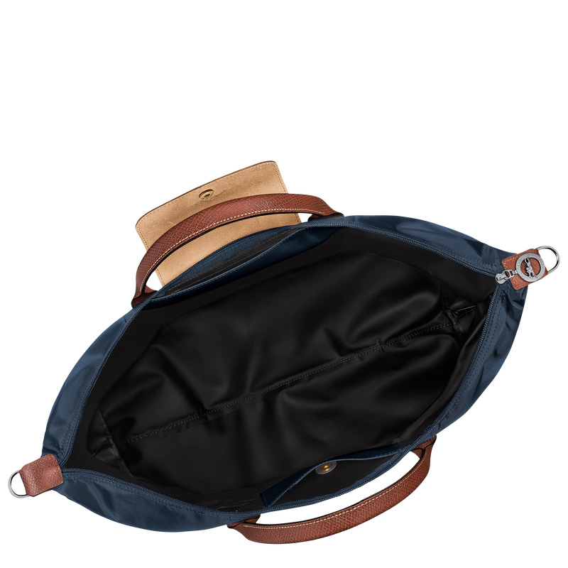 Bolsas De Viagem Longchamp Le Pliage Original Travel bag expandable Masculino Azul Marinho | LC-ULCH0095