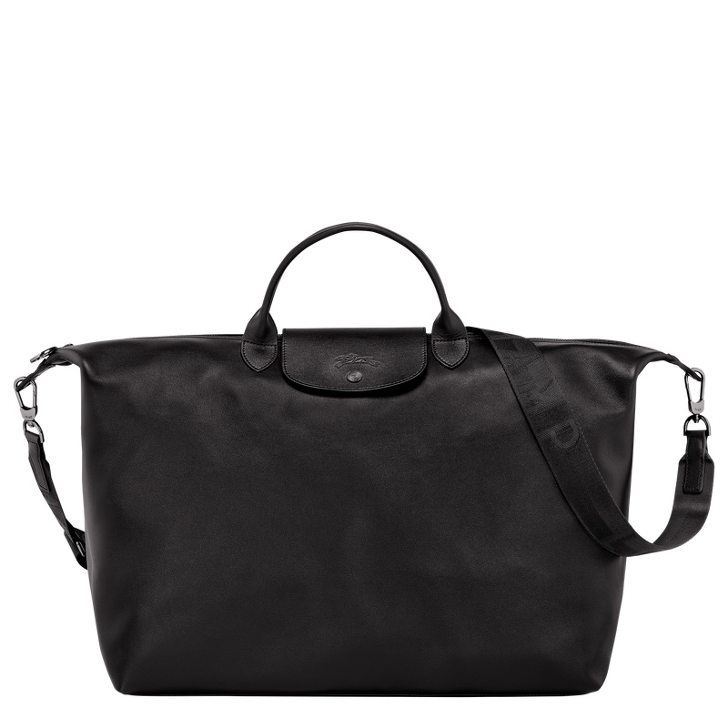 Bolsas De Viagem Longchamp Le Pliage Xtra L Travel bag Masculino Pretas | LC-ABVL1600