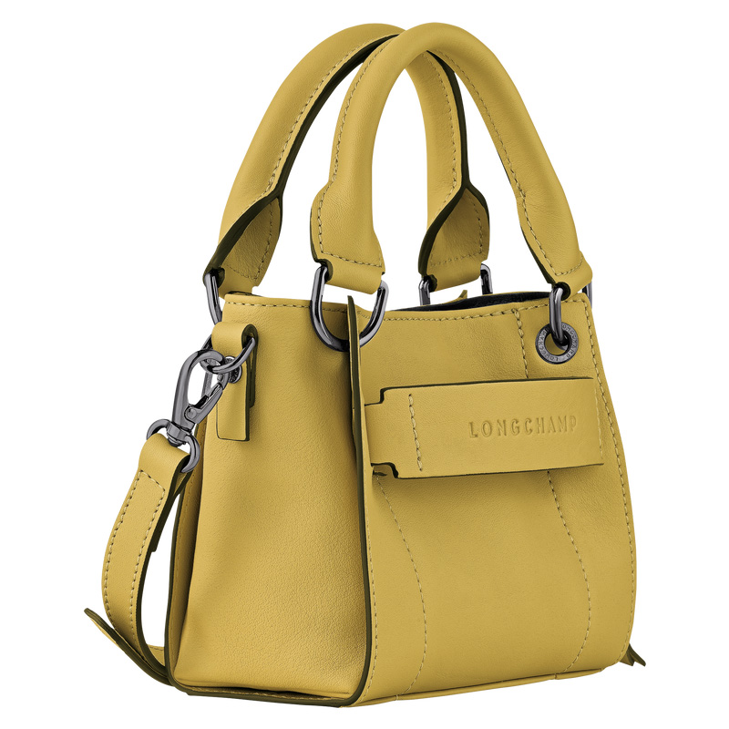 Bolsas Mini Longchamp 3D XS Handbag Feminino Ginger | LC-JYDL1422
