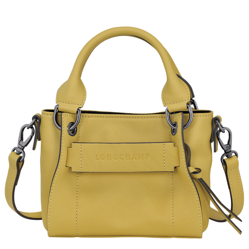 Bolsas Mini Longchamp 3D XS Handbag Feminino Ginger | LC-JYDL1422
