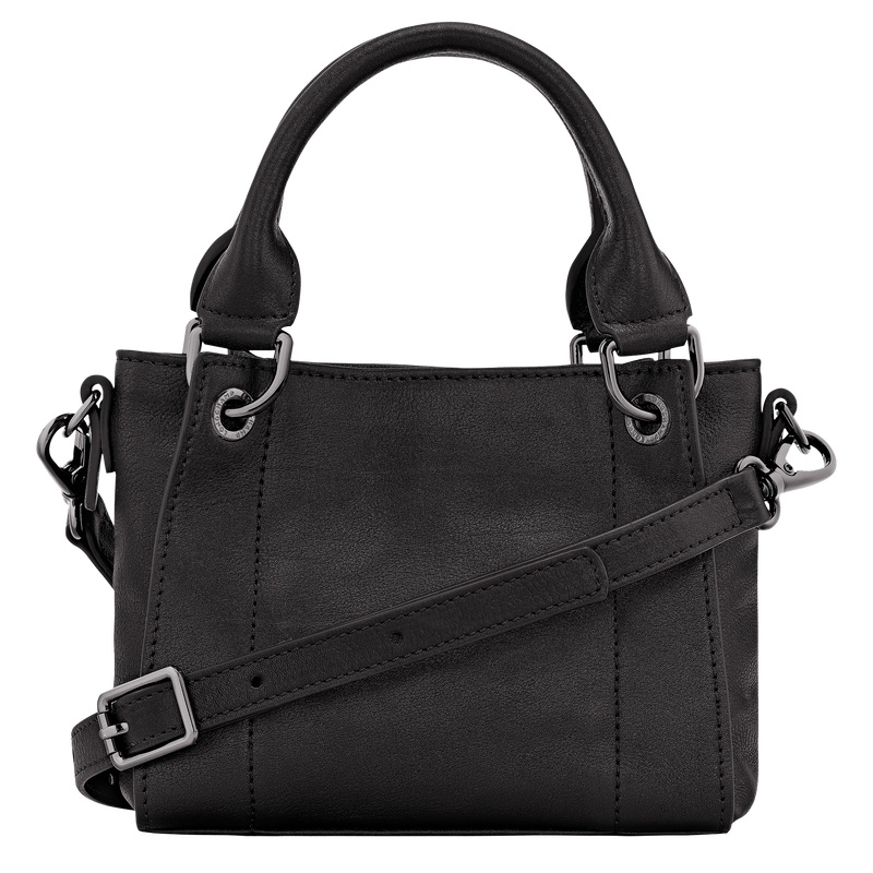 Bolsas Mini Longchamp 3D XS Handbag Feminino Pretas | LC-KVRE6135