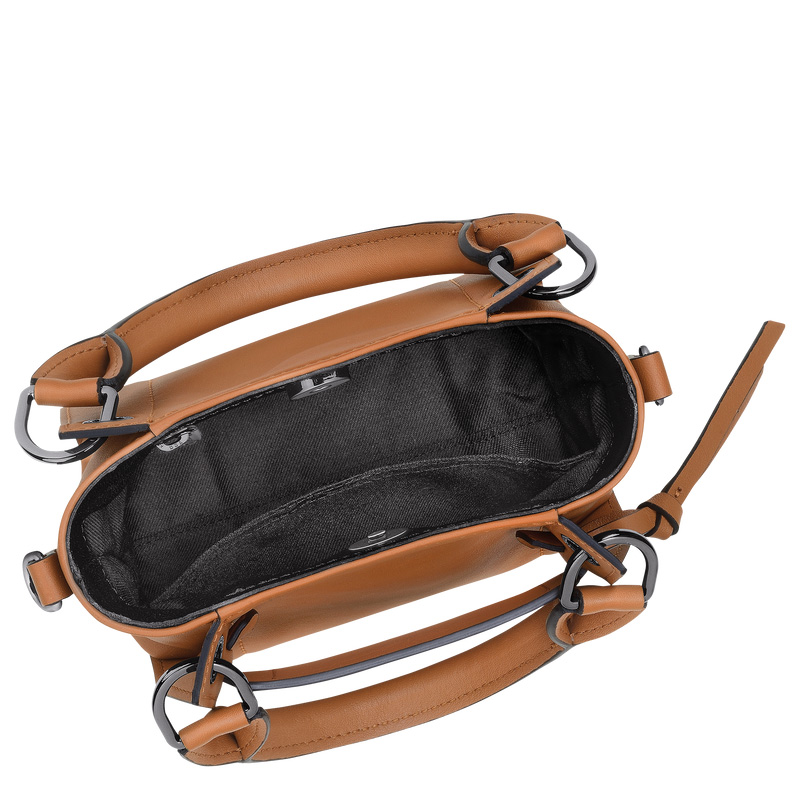 Bolsas Mini Longchamp 3D XS Handbag Feminino Natural | LC-ADNJ9061