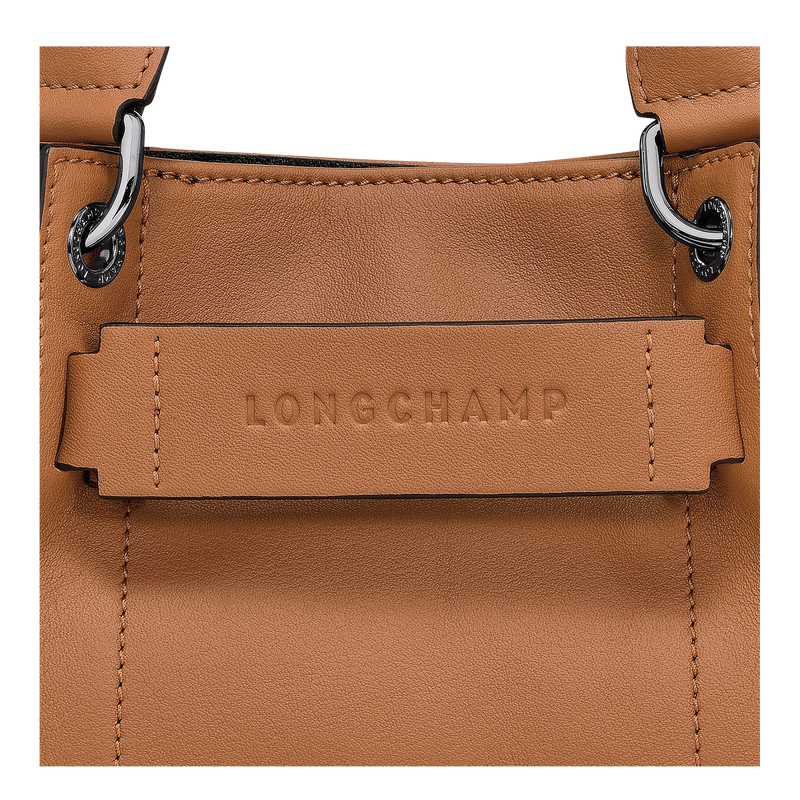 Bolsas Mini Longchamp 3D XS Handbag Feminino Natural | LC-ADNJ9061