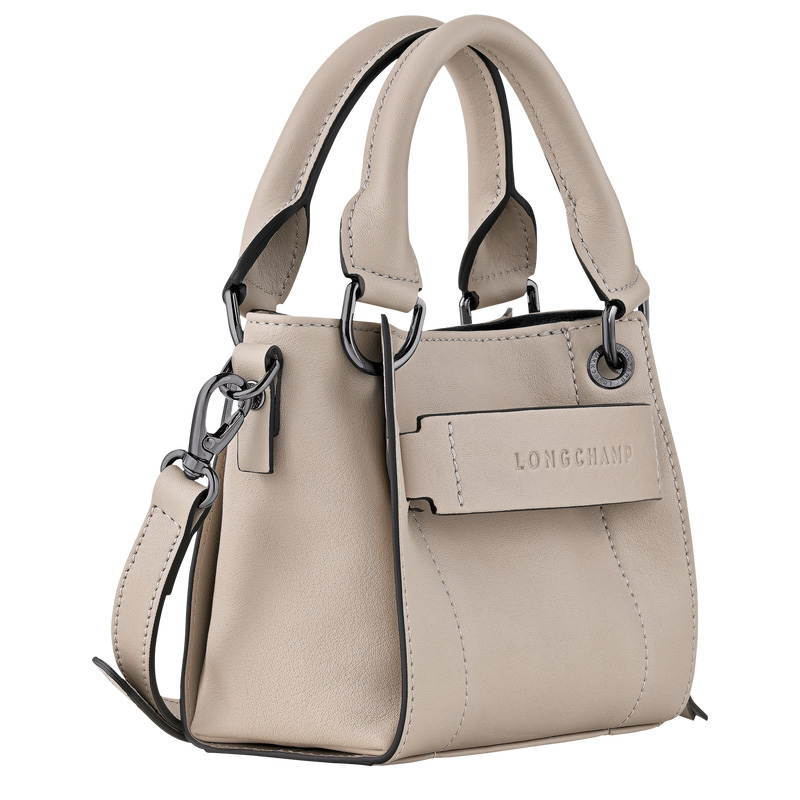 Bolsas Mini Longchamp 3D XS Handbag Feminino Clay | LC-ZSWT1519