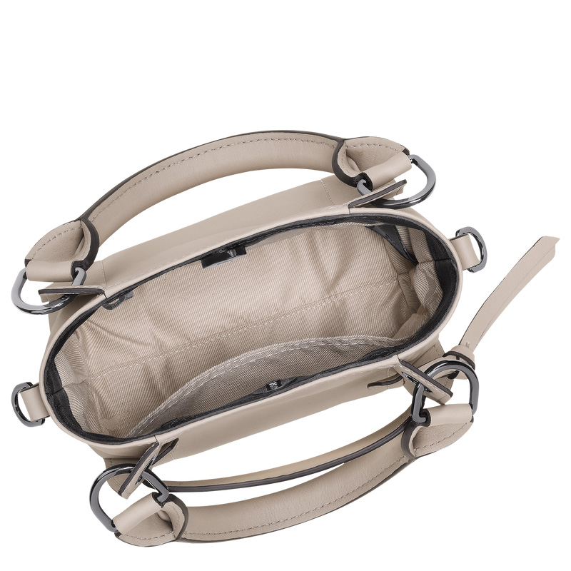 Bolsas Mini Longchamp 3D XS Handbag Feminino Clay | LC-ZSWT1519