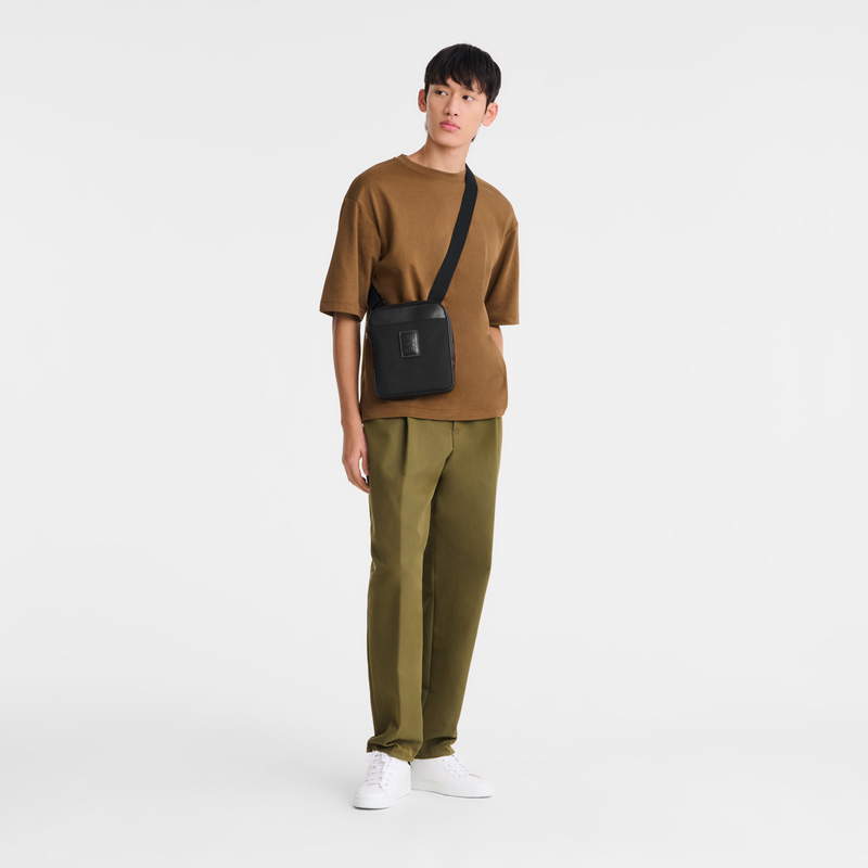 Bolsas Mini Longchamp Boxford XS Crossbody bag Feminino Pretas | LC-AFQR9859