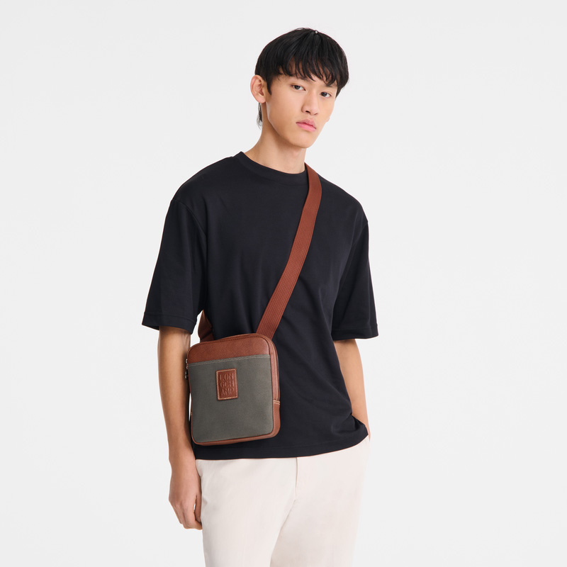 Bolsas Mini Longchamp Boxford XS Crossbody bag Feminino Marrom | LC-ELEA0398