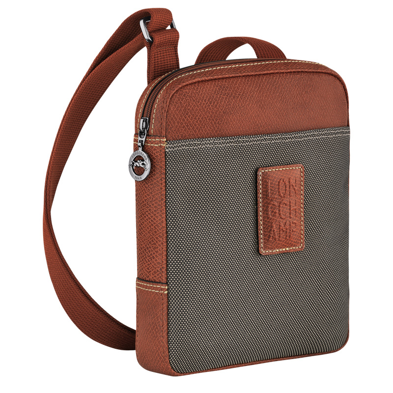 Bolsas Mini Longchamp Boxford XS Crossbody bag Feminino Marrom | LC-ELEA0398