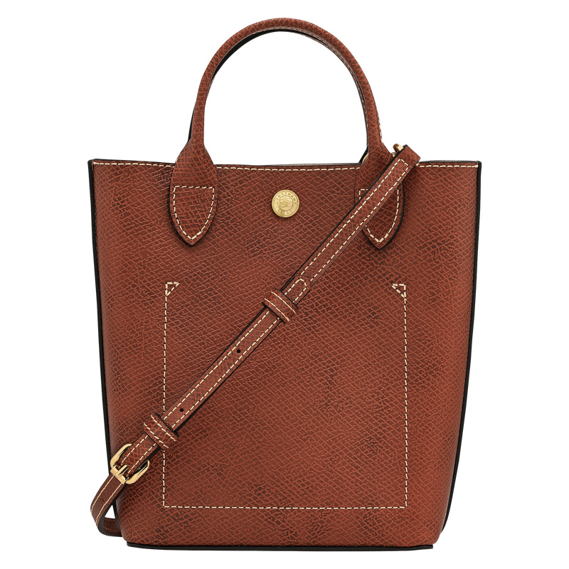 Bolsas Mini Longchamp Épure XS Tote bag Feminino Marrom | LC-DBYA0779