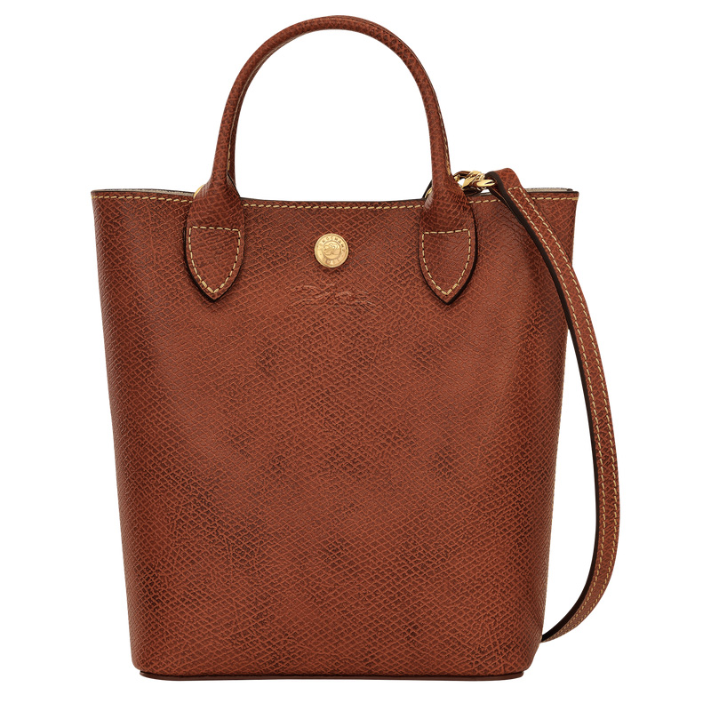 Bolsas Mini Longchamp Épure XS Tote bag Feminino Marrom | LC-DBYA0779