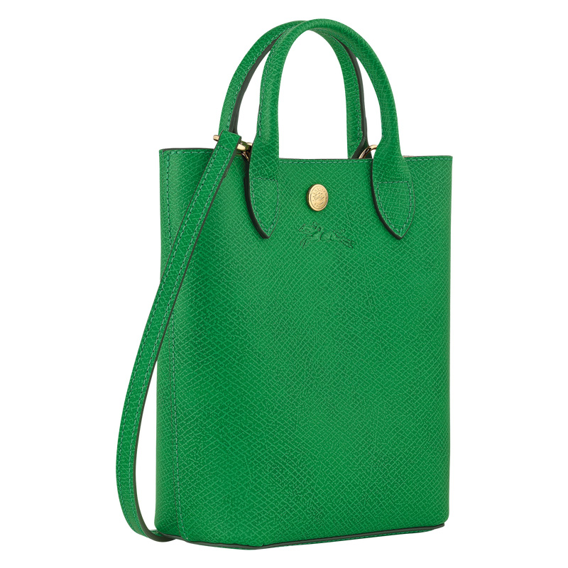 Bolsas Mini Longchamp Épure XS Tote bag Feminino Verdes | LC-IRMK6252
