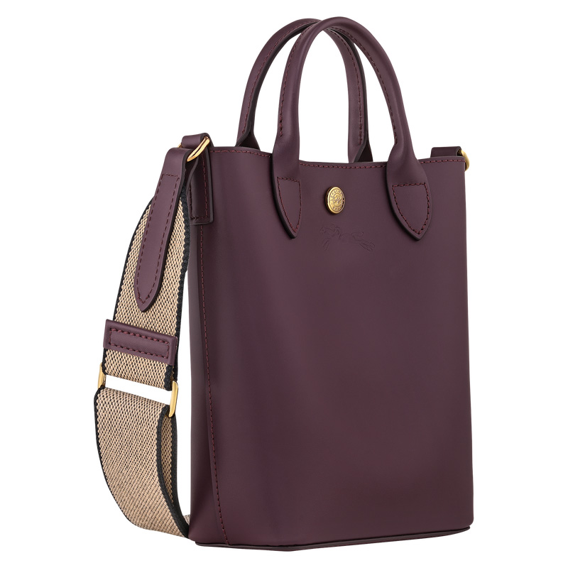 Bolsas Mini Longchamp Épure XS Tote bag Feminino Eggplant | LC-LNWK6124